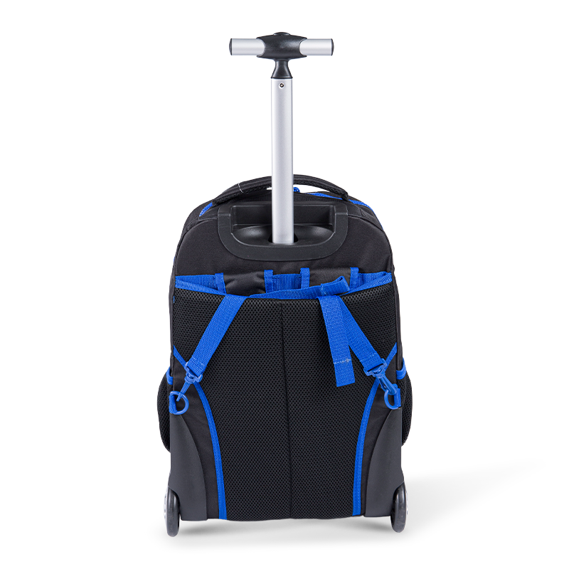 Kletterfreundlich Unisex Gepäck-Rucksack mit Wirbelsäulenschutz für Teenager, leichtem Rolling-Rucksack mit Lunchbox