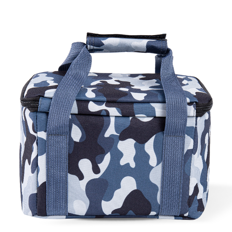 Camouflage Blue Navy Blue Coffee Maker Tote Tasche